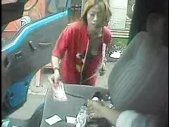 大きな、ブロンド、いくつかの揺れがあります 坂上 茜 av